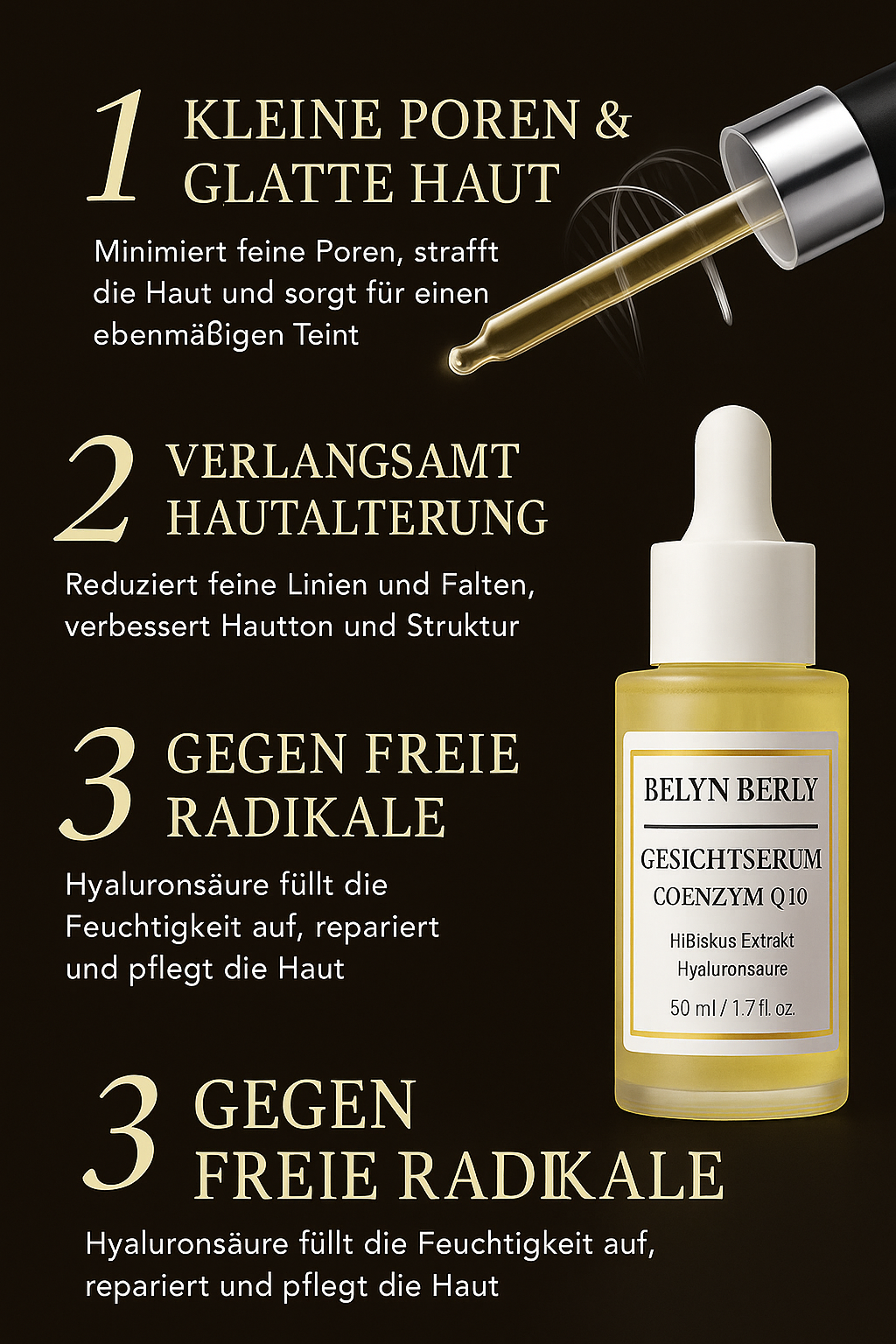 Q10 Coenzyme Facial Serum Beauty Visions