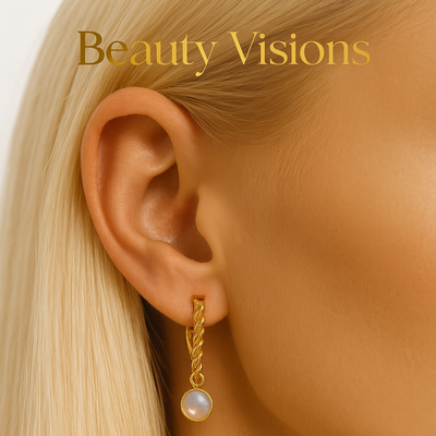 gold-plated S925 Sterling Silver/Gold Earrings Beauty Visions 