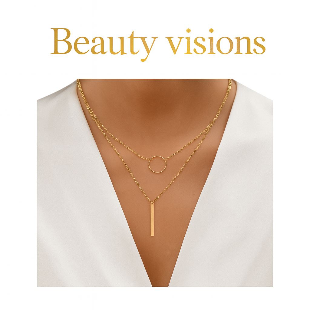 Fashion Bar Rod Ring Necklace Beauty Visions 