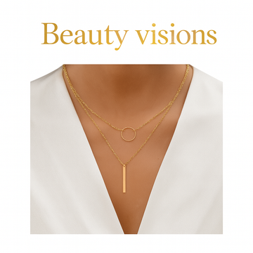 Fashion Bar Rod Ring Necklace Beauty Visions 