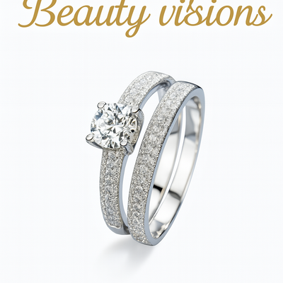 European-American fashion ring set for women