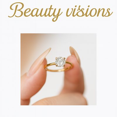 Zirkonia Retro Open Ring Frauen