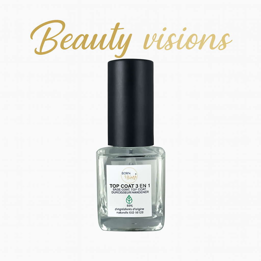 Top Coat 3in1 Natural – Basecoat, Top Coat &amp; Nail Hardener