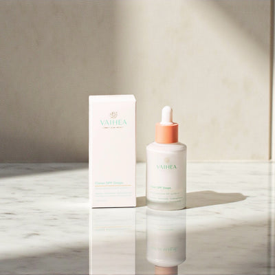 CLEAN SPF DROPS SPF 50 by Vaihea Skincare – Leichte Sonnenpflege mit Niacinamid & Squalan – Zweites Bild