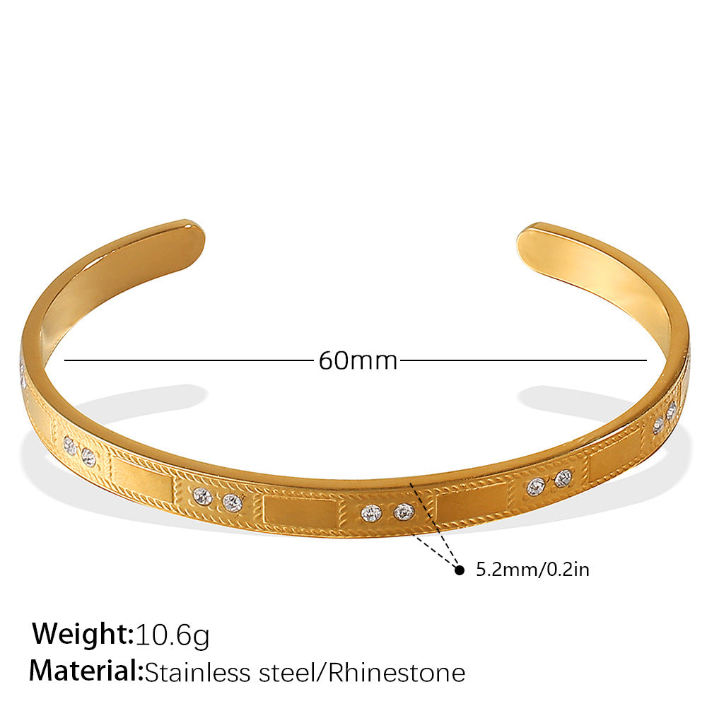 Buckle Cuff – Verstellbares Edelstahl-Armband | Beauty Visions