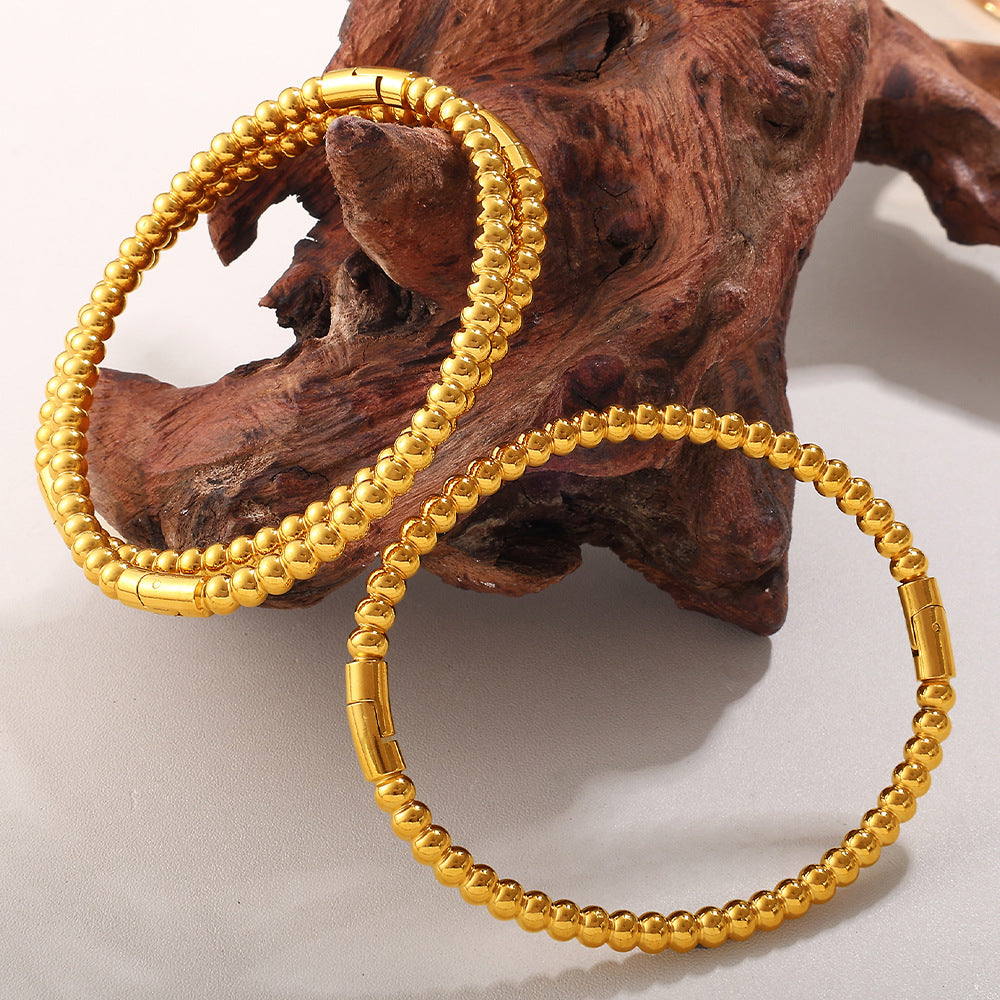 Buckle Cuff – Verstellbares Edelstahl-Armband | Beauty Visions