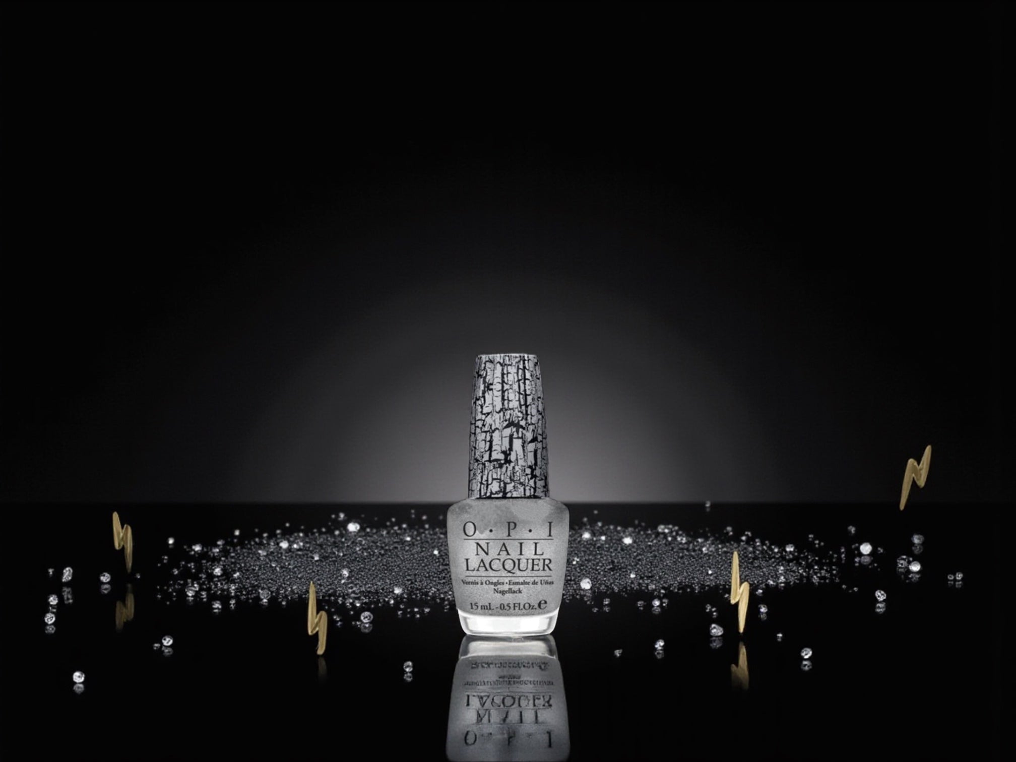 OPI Top Coat Silver Shatter