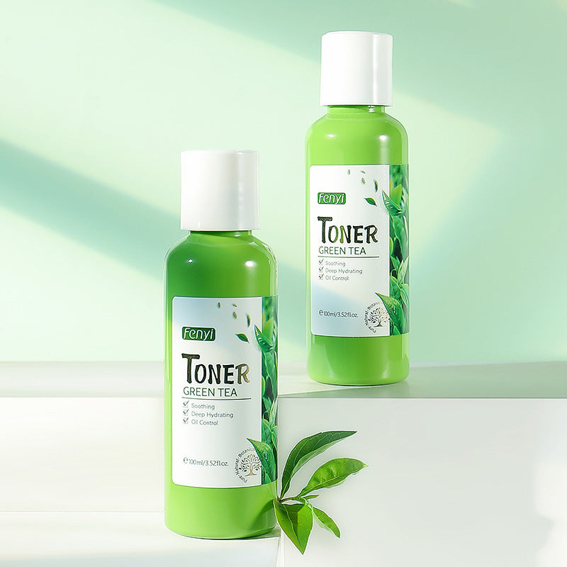Green Tea Toner 100ml – Feuchtigkeitsspendendes Gesichtswasser mit Grüntee-Extrakt | Beruhigt & Klärt die Haut