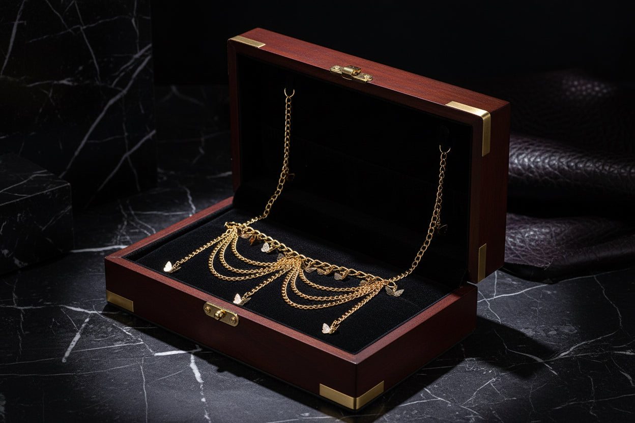 Love Pearl Waist Chain Star Tassel – Elegante Taillenkette mit Stern- und Quasten-Design